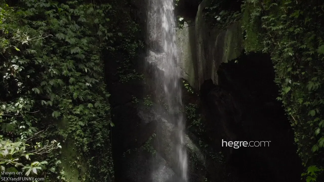 Putri & Katya in a Bali Waterfall