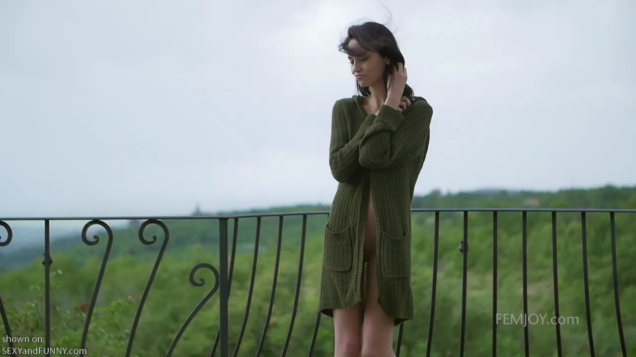 Sabrina on the Balcony