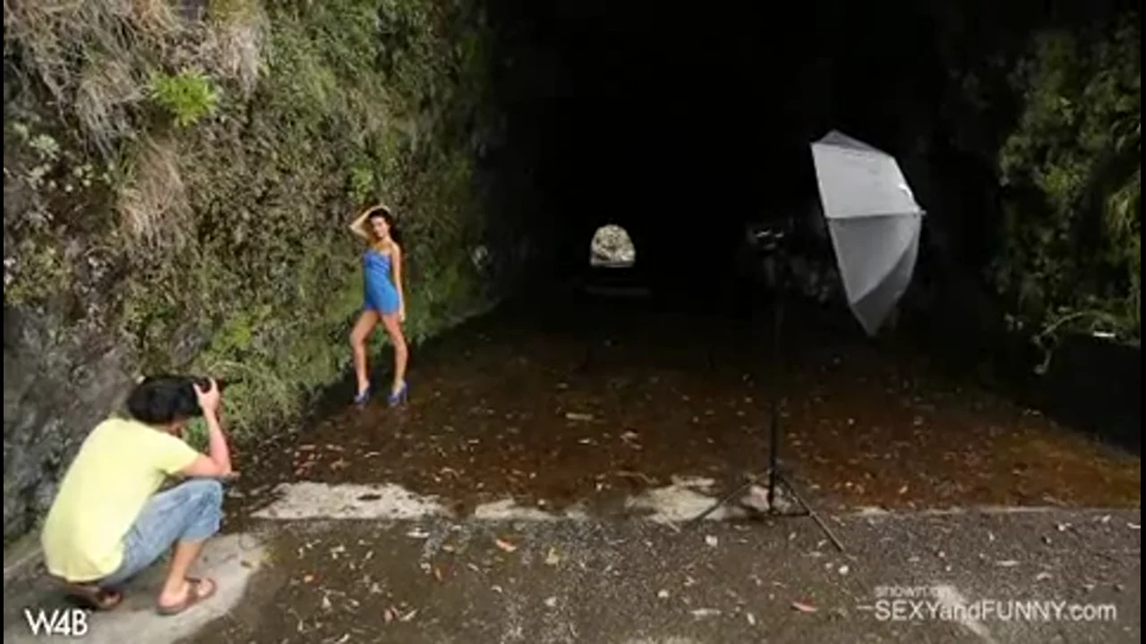 Sapphira Strips in an Abandoned Tunnel