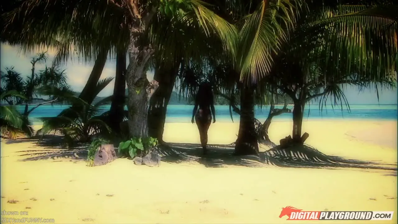 Sophia and Jessie on a Private Island