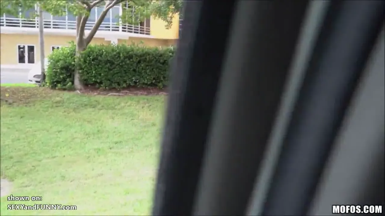 Sophia and Quinn Go Through a Drive-Thru Topless