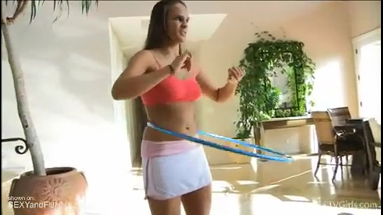 Teal’s Topless Hula Hoop Video!