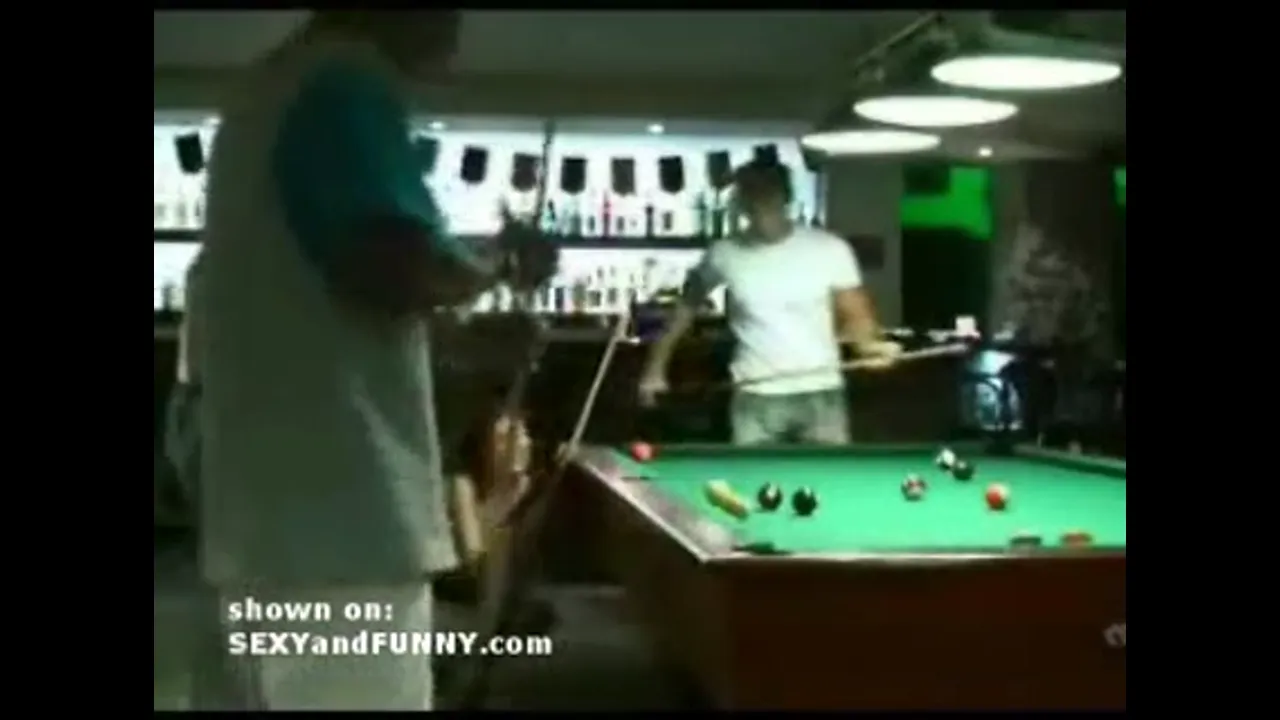 The Hottest Pool Shark Around