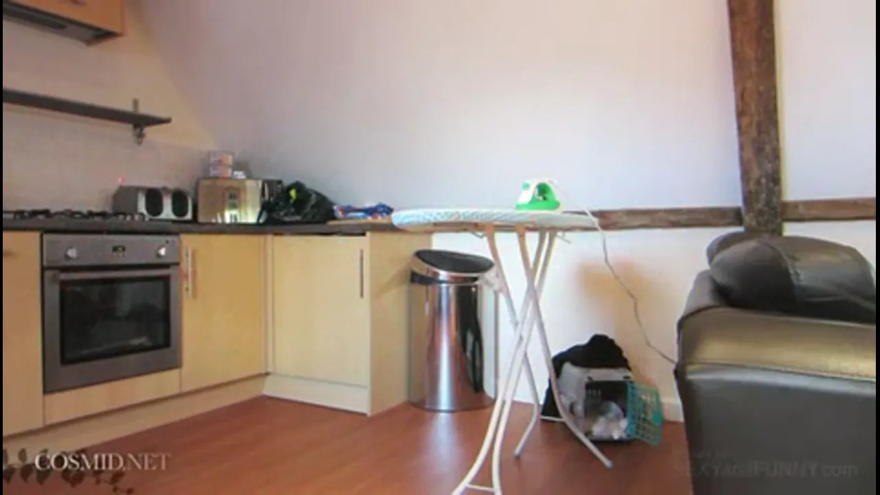 Topless Ironing with Bex