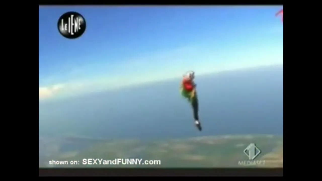 Topless Skydiving!