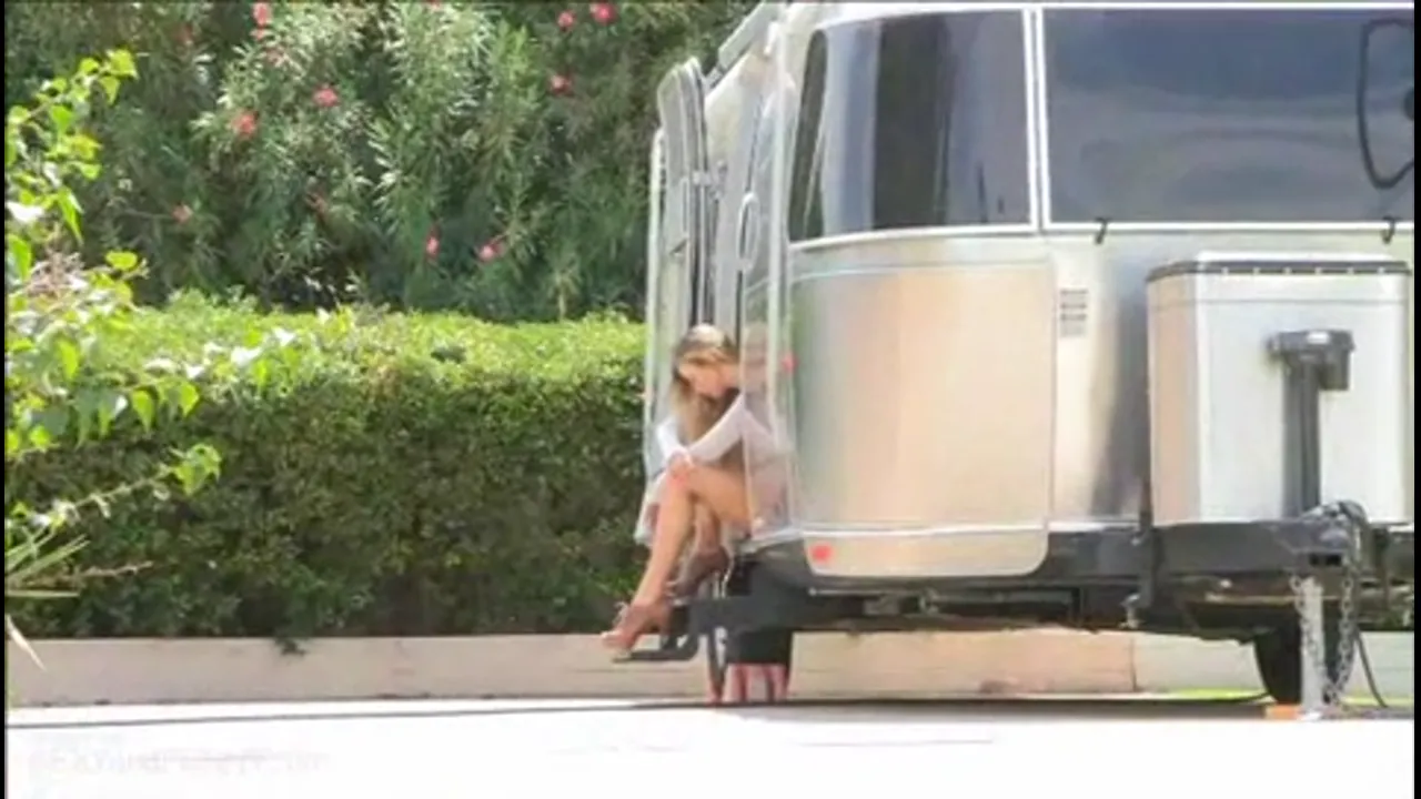 Total Hottie Courtney Gets Naked in an RV