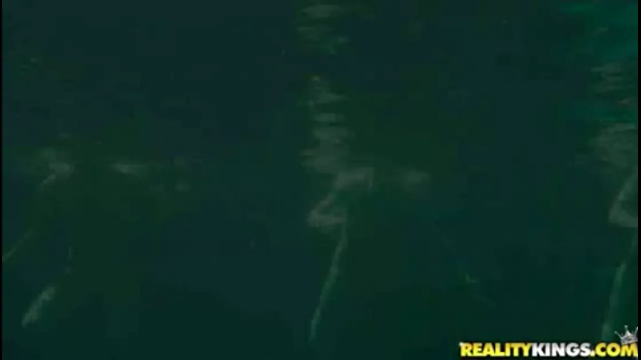 Underwater Nudity with Lesbian Skinny Dippers!