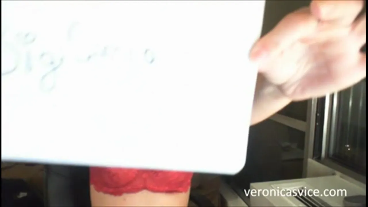 Veronica’s Webcam Strip Dedicated to S&F User BigCambo