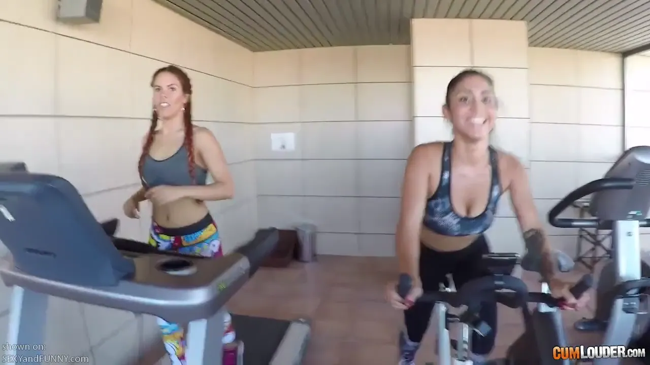 Working Out with their Tits Out